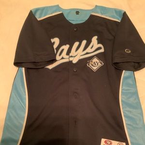 Tampa Bay Rays button up jersey